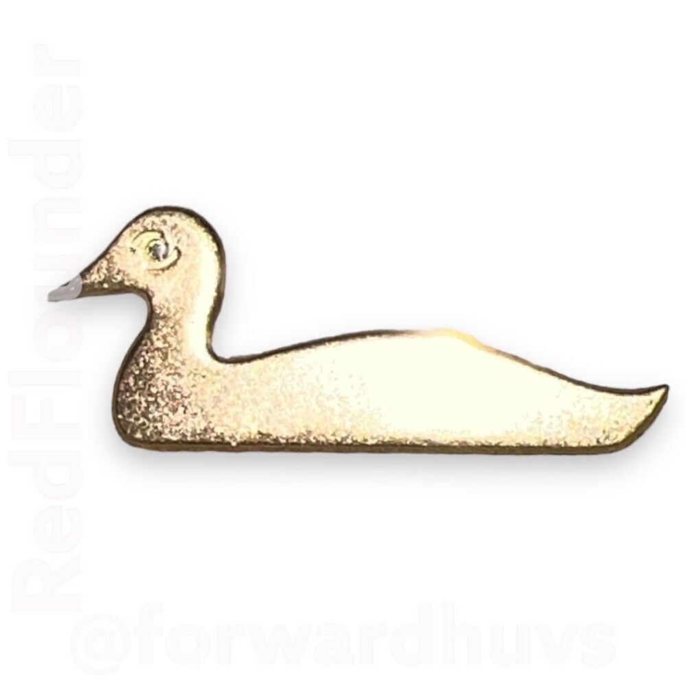 Bundle Sale 3 for $15 | Gold Tone Loon Brooch | Please Read Description